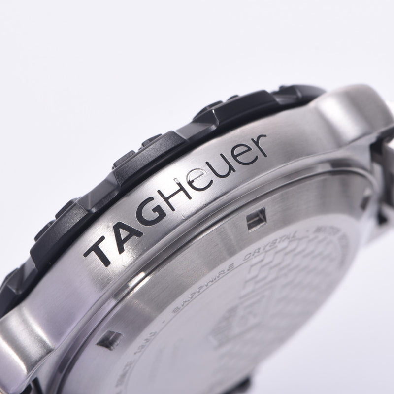 TAG HEUER タグホイヤー フォーミュラ1 クロノ CAH1111.BA0850 メンズ SS 腕時計 クオーツ シルバー文字盤 Aランク 中古 銀蔵