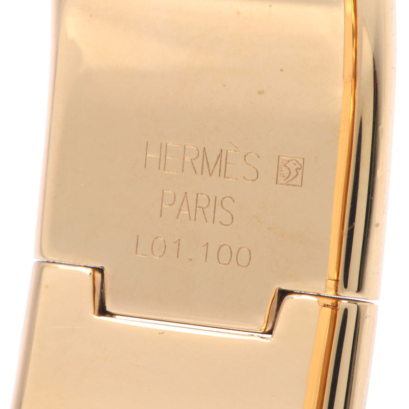 Hermes Hermes Location LO1.201 Women's GP / Seventy Treasure Watch Quartz Champagne Shambra AB Rank Used Sinkjo