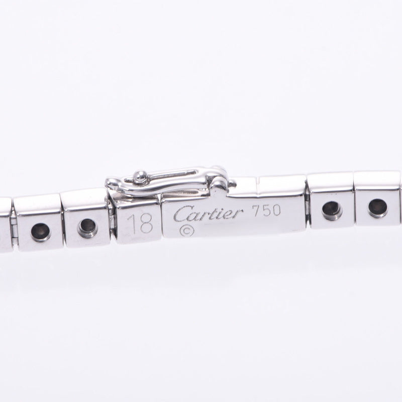 CARTIER Cartier Laniere #18 Women's K18WG Bracelet A Rank Used Ginzo