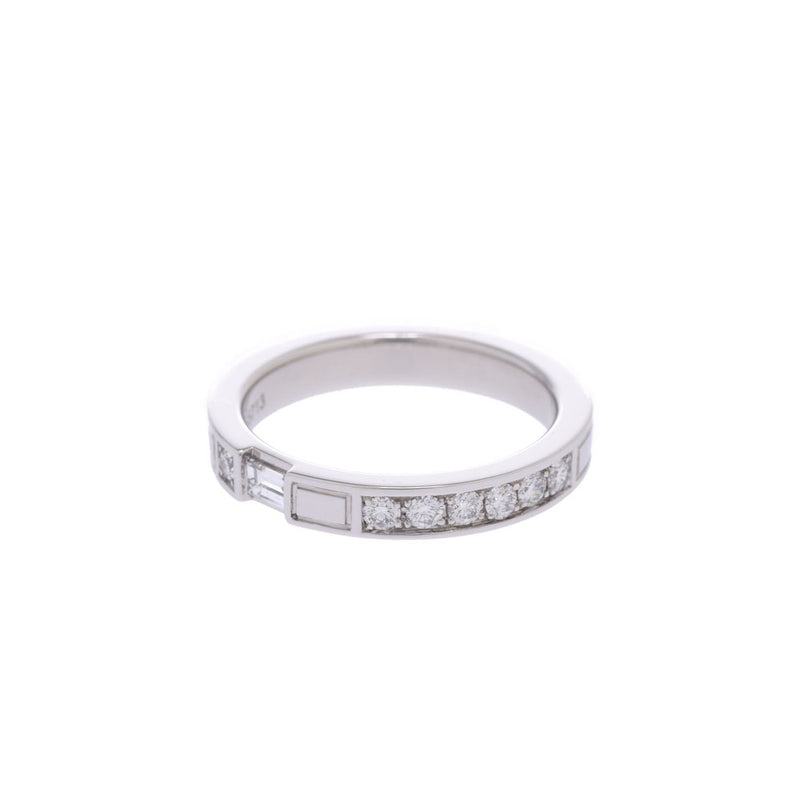 Harry Winston Harry Winston Traffic Accent Bandling No. 5 Ladies PT950 Platinum Dialing / Ring A Rank Used Silgrin