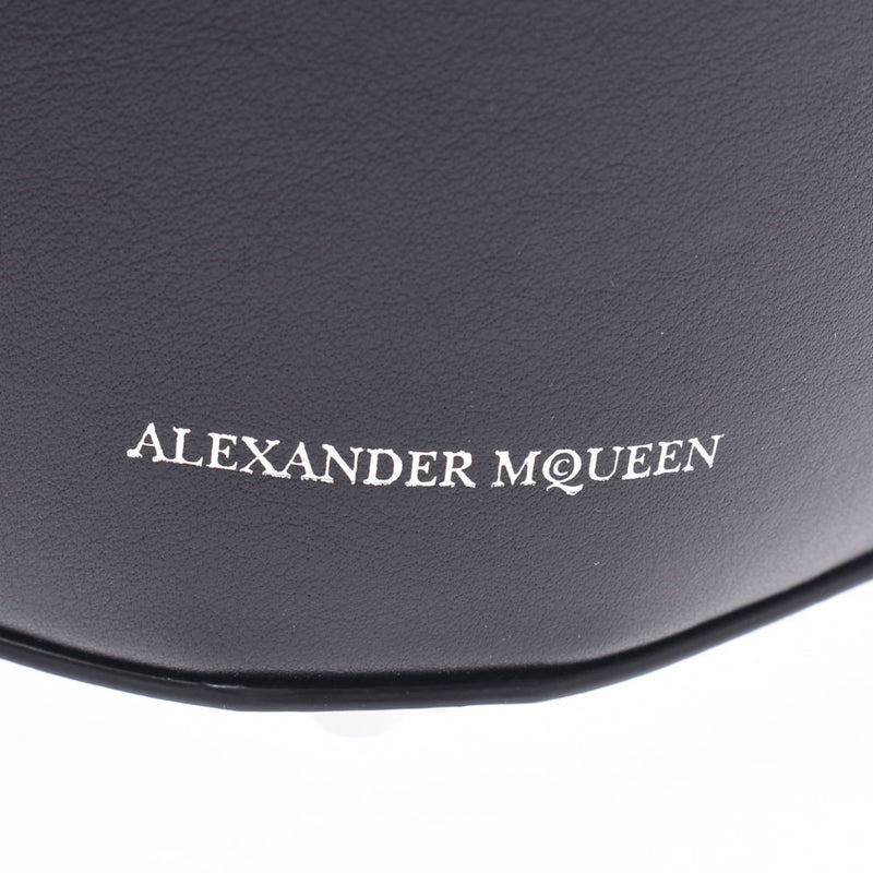 Alexander McQueen Alexander Macquin桶2way包黑色/红色529415女士皮革单肩包未使用的Silgrin