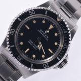 ROLEX ロレックス サブマリーナ フチあり オールトリチウム 5513 メンズ SS 腕時計 自動巻き 黒文字盤 ABランク 中古 銀蔵