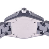 香奈儿香奈儿J12 33毫米12P钻石H1625男孩黑色陶瓷/SS手表石英黑色表盘A级银股票