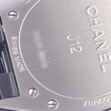 CHANEL シャネル J12 33mm 12Pダイヤ H1625 ボーイズ 黒セラミック/SS 腕時計 クオーツ 黒文字盤 Aランク 中古 銀蔵