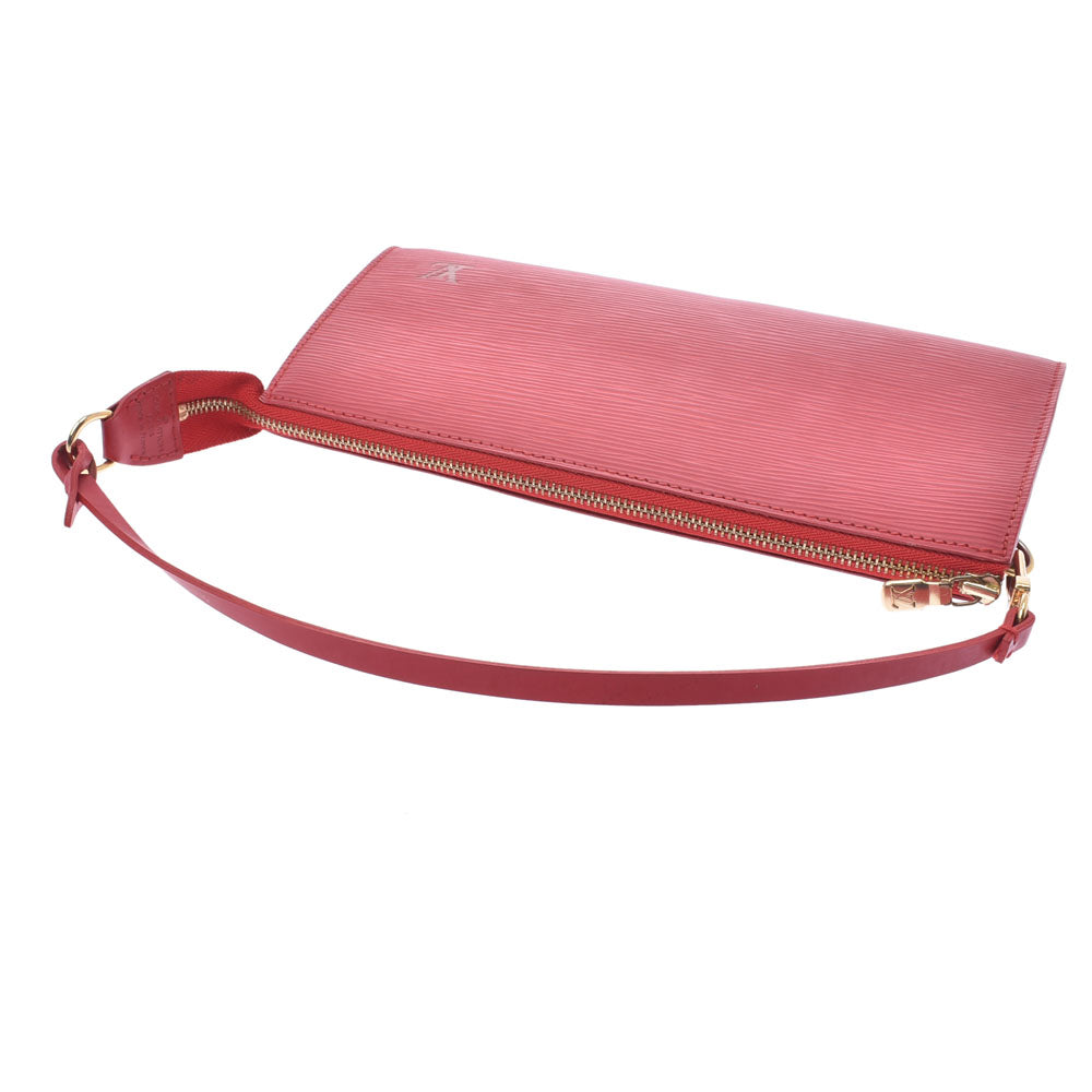 ルイヴィトン 14127 赤 レディース エピレザー アクセサリー