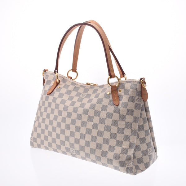 Louis Vuitton Louis Vuitton Damier Azul Limington White N40022 Women's Damier Azul Canvas Tote Bag AB Rank Used Silgrin