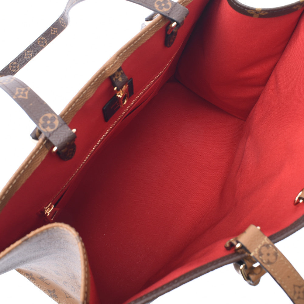 ルイヴィトンジャイアントモノグラム オンザゴーGM ブラウン ユニ