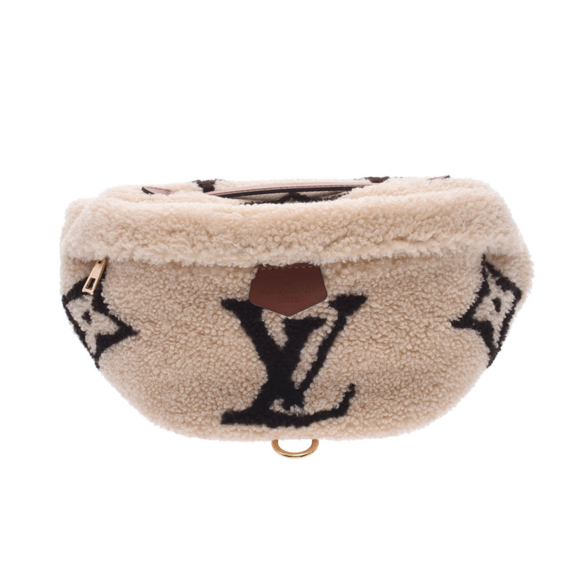 Louis Vuitton Teddy Bum Bag West Pouch 14145 Ivory / Brown Unisex