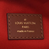 LOUIS VUITTON Louis Vuitton Monogram Teddy Bum Bag Waist Pouch Ivory/Brown M55425 Unisex Shearing/Leather Body Bag Shindon Used Ginzo