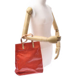 Louis Vuitton Louis Vuitton Verni Lead MM Tote Bag Rouge M91086 Women's Monogram Verni Handbag B Rank Used Sinkjo