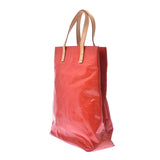 Louis Vuitton Louis Vuitton Verni Lead MM Tote Bag Rouge M91086 Women's Monogram Verni Handbag B Rank Used Sinkjo