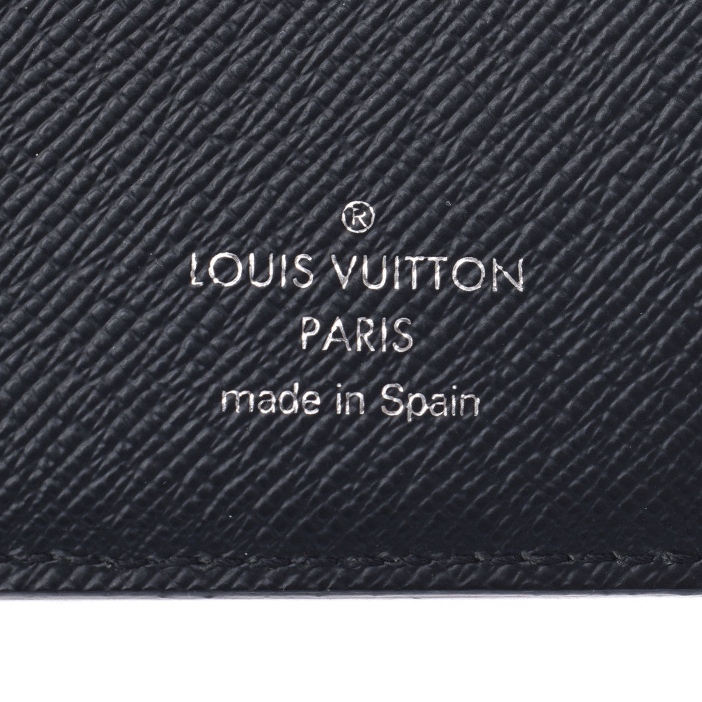 ルイヴィトンポルトフォイユ ブラザ 14127 ノワール メンズ エピレザー