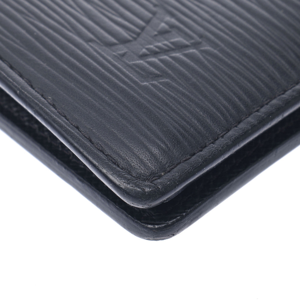 ルイヴィトンポルトフォイユ ブラザ 14127 ノワール メンズ エピレザー