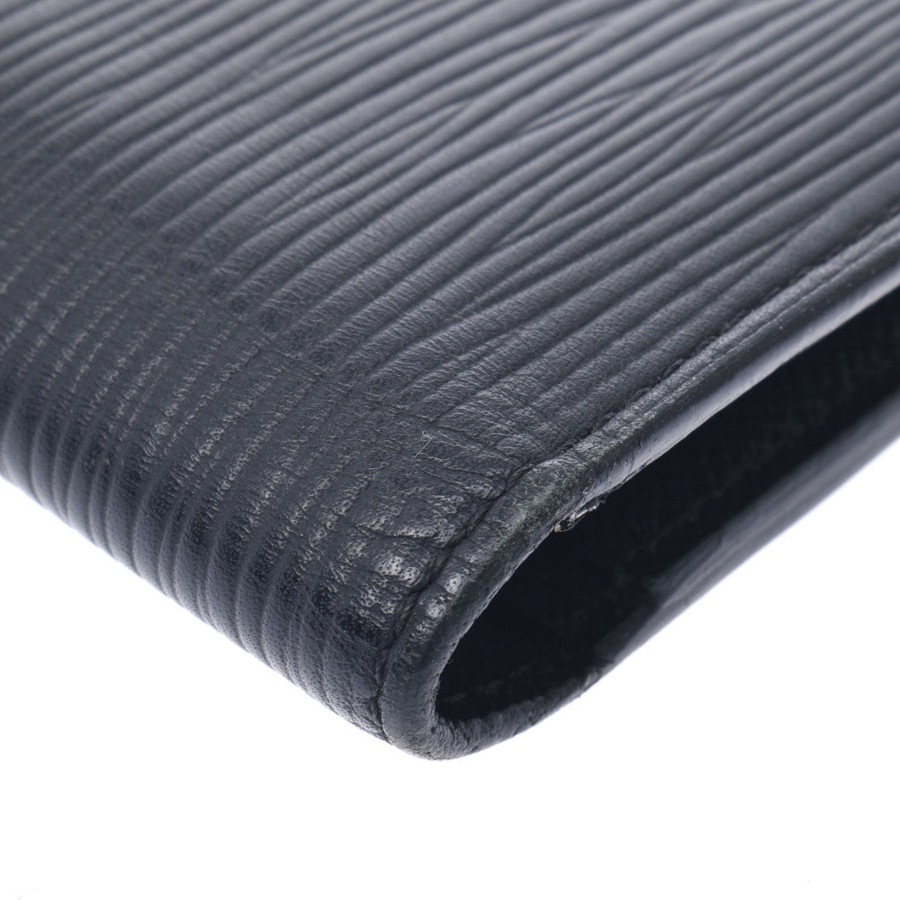 ルイヴィトンポルトフォイユ ブラザ 14127 ノワール メンズ エピレザー