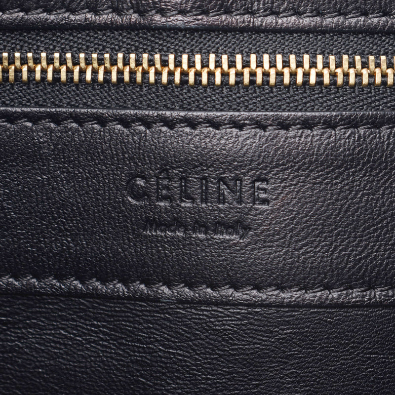 CELINE セリーヌ 赤/黒 レディース パイソン/カーフ トートバッグ ABランク 中古 銀蔵