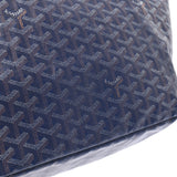 Goyard Goyal Saint Louis GM 紺 Unisex PVC / Leather Tote Bag AB Rank Used Sinkjo