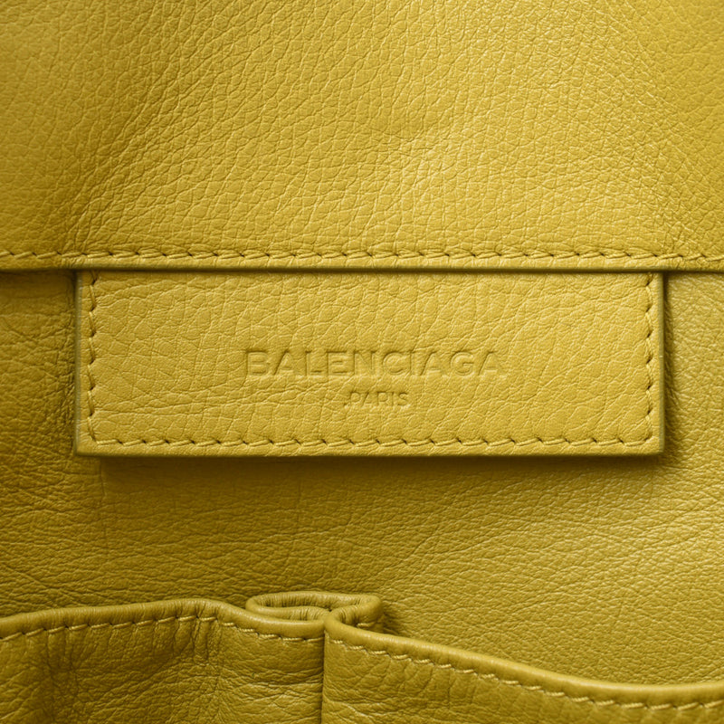 BALENCIAGA バレンシアガ ザ ペーパー グリーン系 357330 レディース カーフ トートバッグ Bランク 中古 銀蔵