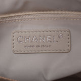 Chanel Chanel Parivi Litz Tote PM Gold Women's Canvas / Leather Tote Bag B Rank Used Sinkjo