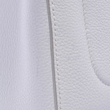 Chanel Chanel Neo Executive Tote 2way包袋白色银色支架女性的Curf手提包AB排名使用Silgrin