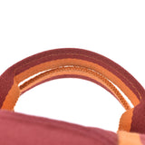 HERMES Hermes Four to MM French Festival Hawaii Exclusive Bordeaux/Orange Ladies Canvas Tote Bag B Rank Used Ginzo