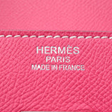 Hermes Hermes Burkin 35 Rosy Tiarrin / Bordeaux Silver Fittings □ O Steel (around 2011) Unisex Voepson Handbag B Rank Used Silgrin