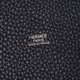 Hermes Hermes Picon Lock MM Black Silver Bracket A Engraved (around 2017) Ladies Triyo Clemance Handbag A-Rank Used Sinkjo