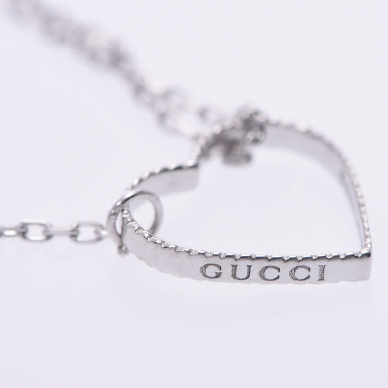 GUCCI Gucci Flora Unisex K18WG / Diamond Necklace A-Rank Used Silgrin