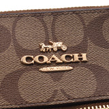 COACH Coach Signature Flat Type Beige/Ivory C1554 Unisex PVC/Leather Shoulder Bag Unused Ginzo