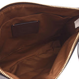COACH Coach Signature Flat Type Beige / Ivory C1554 Unisex PVC × Leather Shoulder Bag Unused Silgrin