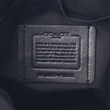 COACH教练男士阵容直销店黑色F68014男士卡夫挎包未使用银藏