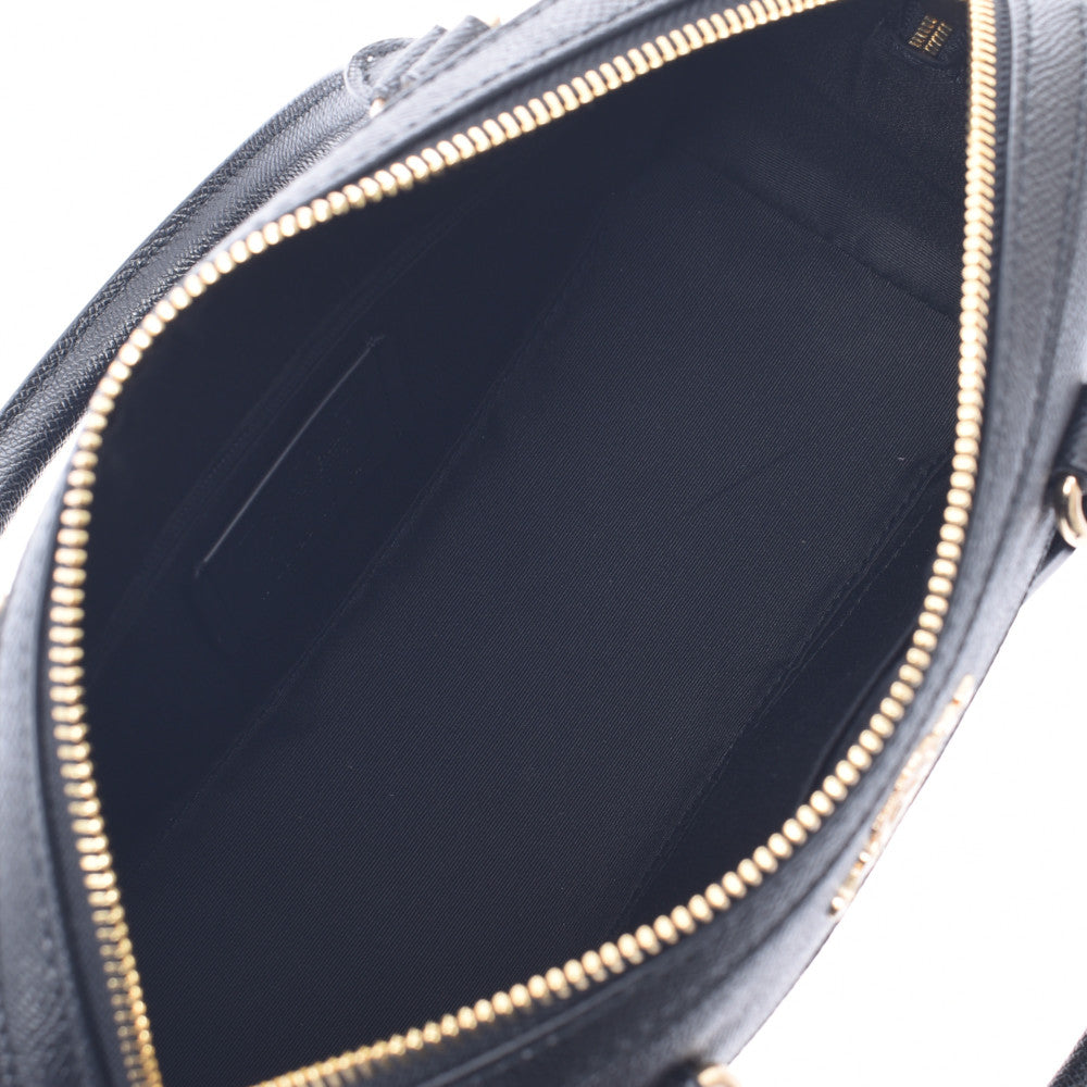 コーチ2WAYバッグ 黒 レディース PVC ハンドバッグ F79946 COACH