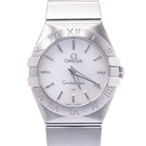 OMEGA Omega Constellation Blush 123.10.24.60.05.001 Ladies SS Watch Quartz Shell Dial A Rank Used Ginzo