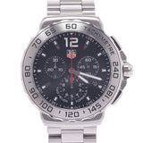 TAG HEUER タグホイヤー フォーミュラ1 クロノグラフ CAU1112.BA0858 メンズ SS 腕時計 クオーツ 黒文字盤 Aランク 中古 銀蔵