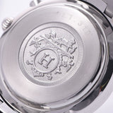 Hermes Hermes Clipper Chrono CL1.310 Boys SS Watch Quartz White Full Technique A-Rank Used Sinkjo