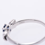 Christian Dior Christian Dior Sapphire 0.46ct No.12 Ladies PT950/Dial ring ring A rank Used Ginzo