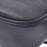 Louis Vuitton Louis Vuitton Damier Amphini Ambrae Onyx N41288 Men's Dumi Ain Fini Body Bag A-Rank Used Silgrin
