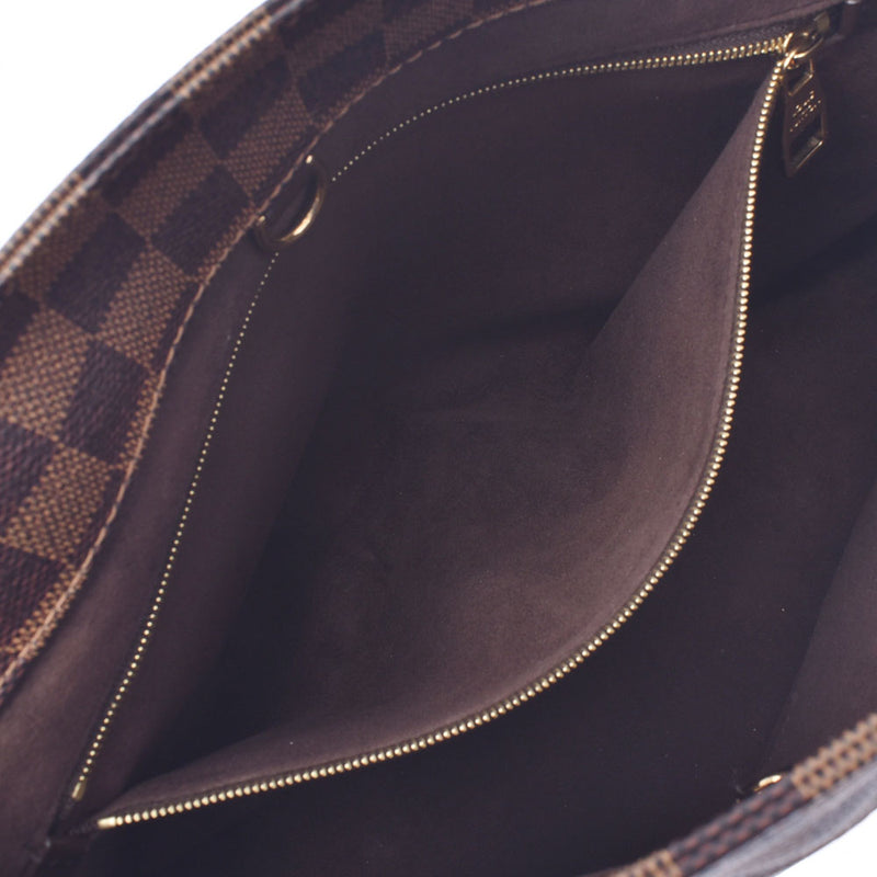Louis Vuitton Louis Vuitton Damier Mar Libone PM Brown N41215 Women's Dumie Campbus Handbags AB Rank Used Silgrin
