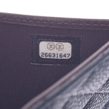 Chanel Chanel Matrasse Classic小襟翼钱包黑色女子皮肤三折纸钱包AB排名使用Silgrin