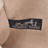Hermes Hermes Sakan PM Beige / Tea Unisex Canvas Leather Hand Bag B Rank Used Sinkjo