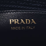 PRADA プラダ 2WAYバッグ バイカラー 黒/赤 ゴールド金具 1BA045 レディース サフィアーノ ハンドバッグ Aランク 中古 銀蔵