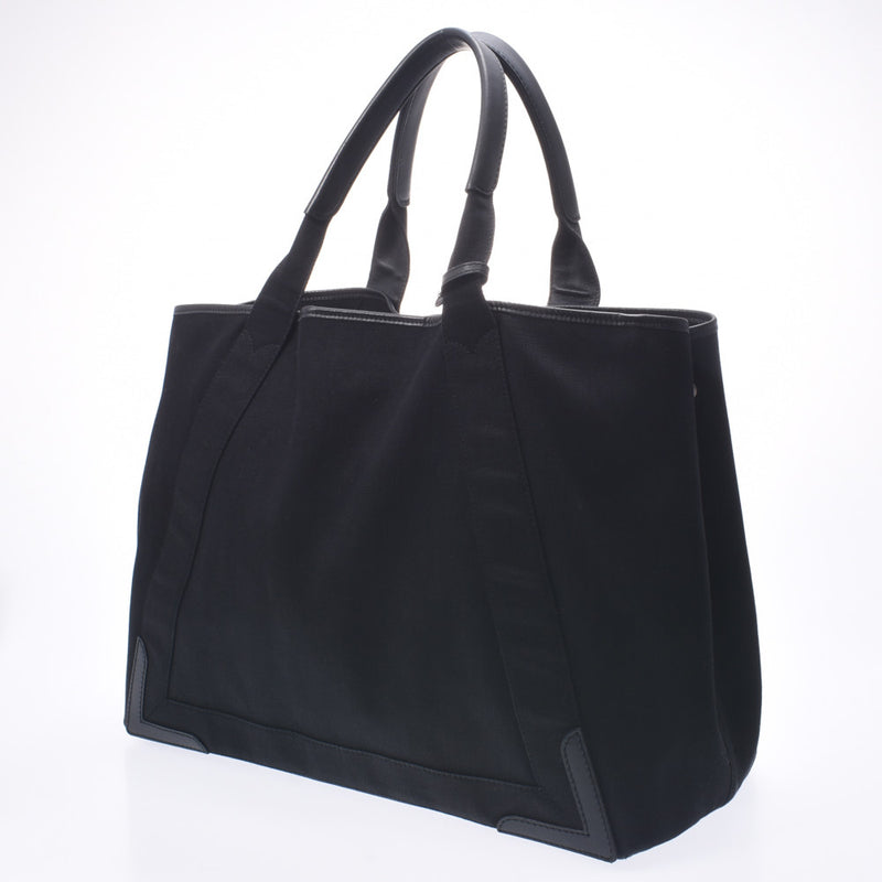 Balenciaga Valenciaga Nebica Caba M Black 339936 Unisex Canvas / Leather Tote Bag AB Rank Used Sinkjo