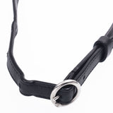 CHANEL Chanel Chain Shoulder Studs Black Silver Bracket Women's Curf Shoulder Bag A-Rank Used Silgrin