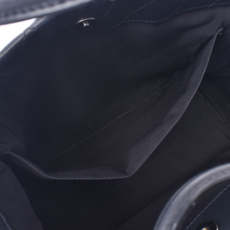 Chanel Chanel Matrasse链条手提包黑色银色配件女士Lamskin 2way袋排名使用Silgrin