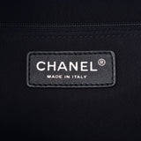 Chanel Chanel Matrasse Chain Tote Black Silver Fittings Ladies Lamskin 2way Bags A Rank Used Silgrin