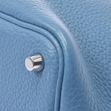 Hermes Hermes Picon Lock PM Blu Jean Silver Fittings □ R Engraved (around 2014) Ladies Triyo Clemance Handbag A-rank used Sink