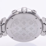 LOUIS VUITTON Louis Vuitton Tambour Chrono Q1120 Men's SS Watch Automatic Grey/Silver Dial A Rank Used Ginzo