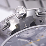 LOUIS VUITTON Louis Vuitton Tambour Chrono Q1120 Men's SS Watch Automatic Grey/Silver Dial A Rank Used Ginzo