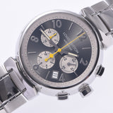 LOUIS VUITTON Louis Vuitton Tambour Chrono Q1120 Men's SS Watch Automatic Grey/Silver Dial A Rank Used Ginzo