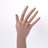 Christian Dior Christian Dior CD Logo Ring No.12.5 Ladies K18YG/Dial ring ring A rank Used Ginzo