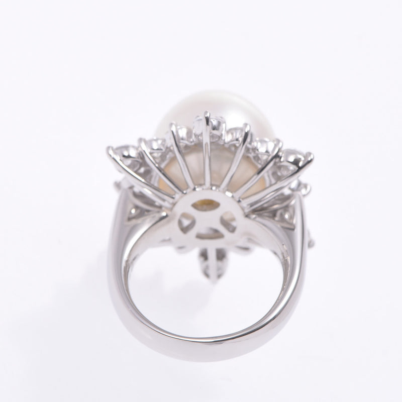 其他珍珠钻石2.61CT No. 7女士PT900铂金戒指/环A等级使用SILGRIN
